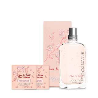 Sabonete Perfumado e Eau de Toilette Flor de Cerejeira
